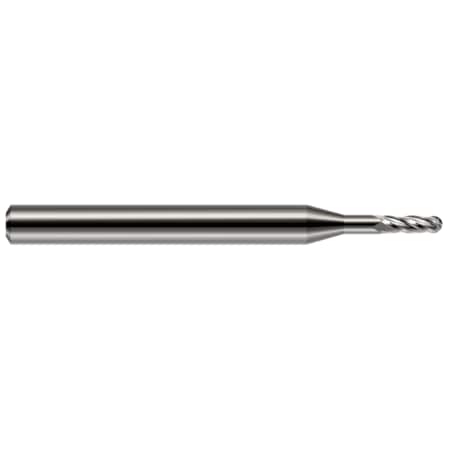 Harvey Tool Miniature End Mill - 4 Flute - Ball, 0.2500" (1/4) 982916